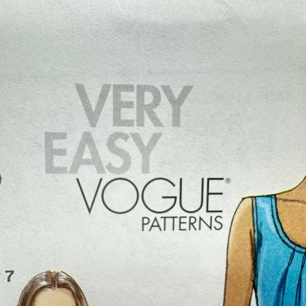 Vogue Patterns Sewing Pattern Misses F5 16-24 V8656 Uncut Factory Folded
